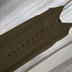 Olive green dress